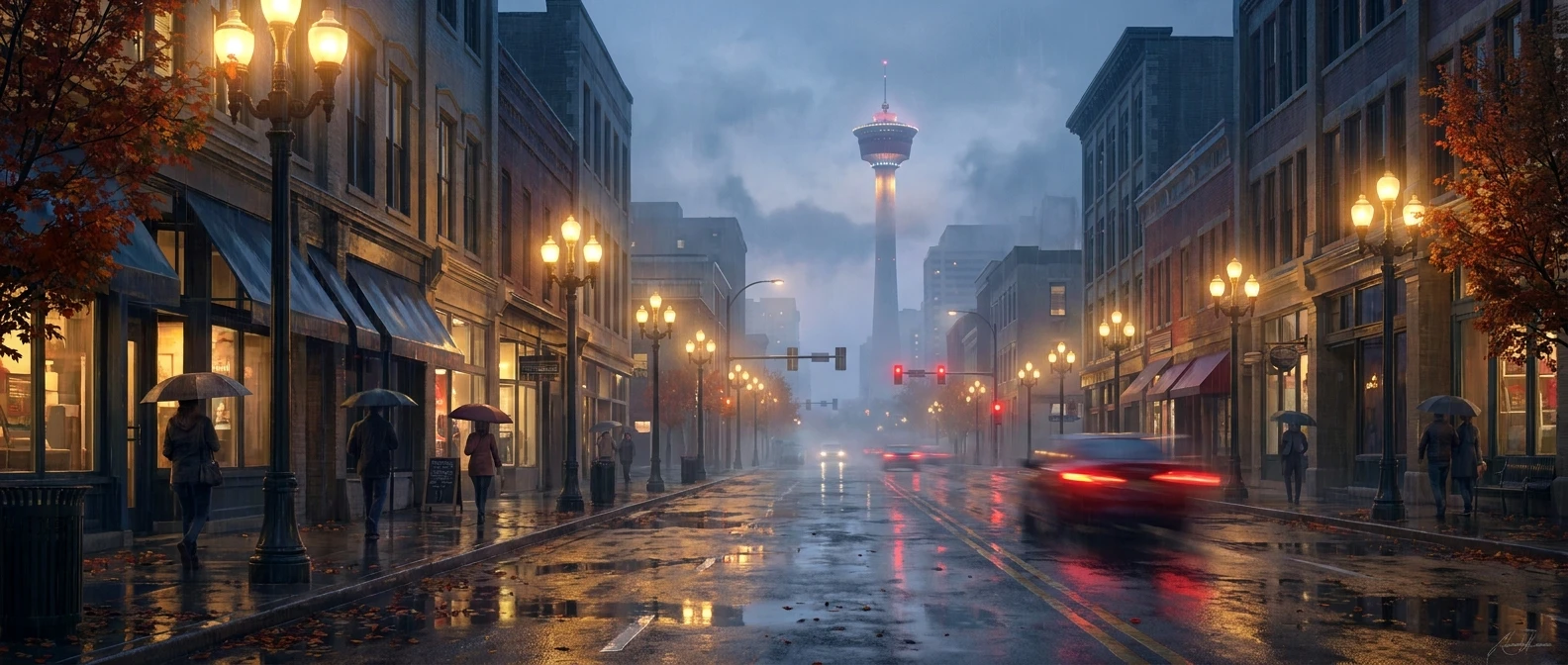 calgary rain